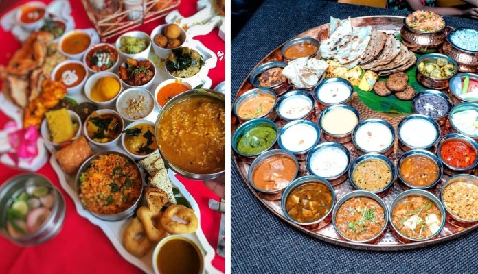 Thali in Delhi