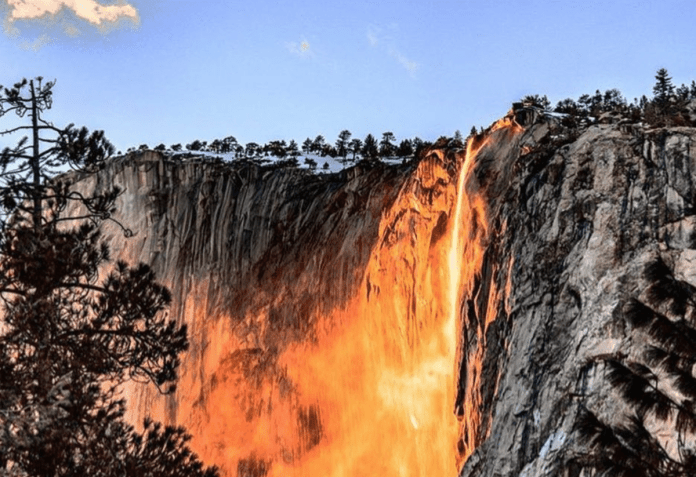 yosemite firefall